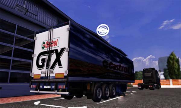 Castrol trailer skin