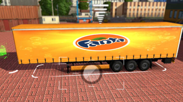 Fanta Trailer Skin