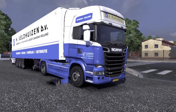 H. Veldhuizen BV SKIN – Scania & Trailer