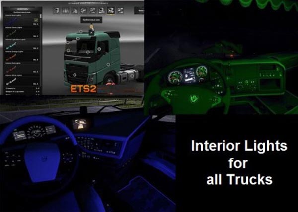 Interior Lights for all Trucks