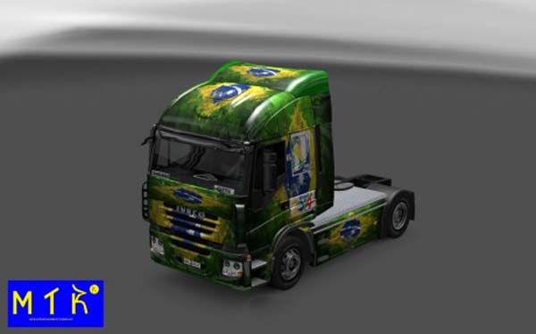 Iveco Stralis Brasil 2014 Skin 