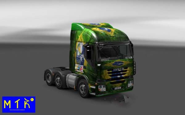 Iveco Stralis Brasil 2014 Skin 