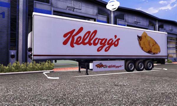 Kelloggs trailer skin