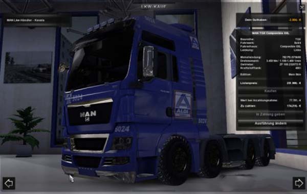 MAN Aldi Nord and Aldi Sud Skin 