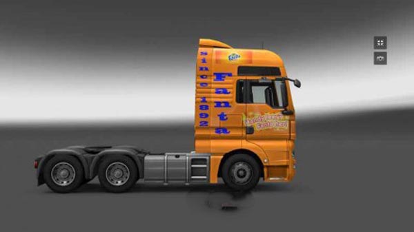 MAN TGX Fanta Skin 