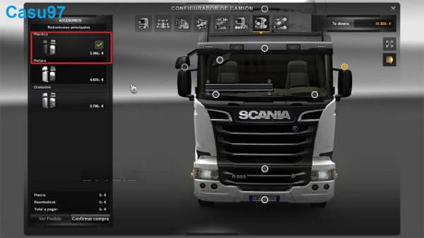 New Mirror Scania Streamline