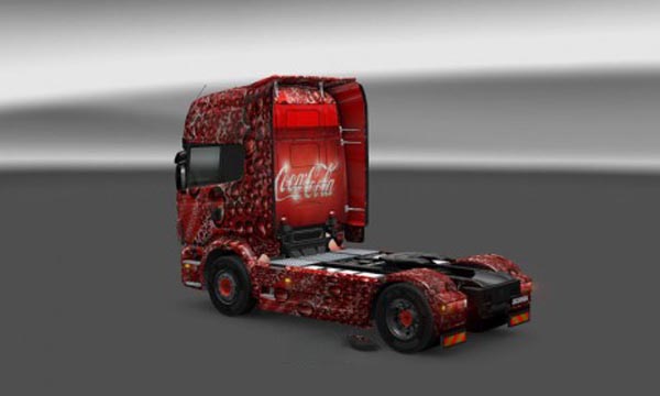 Scania Coca Cola Bubbles Skin