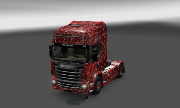 Scania Coca Cola Bubbles Skin