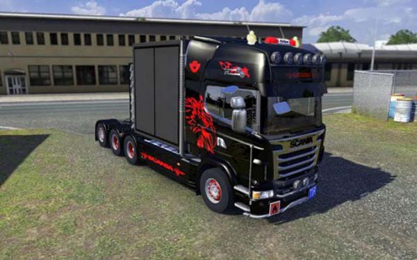 Scania Custom V8 Pipe Sound