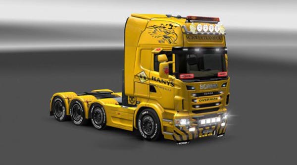Scania Heavy Transport Hanys Skin