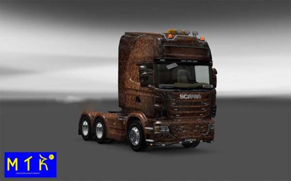 Skin Scania Ferrugem