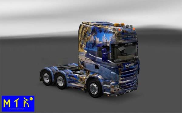 Skin Scania Winter