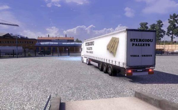 Stergiou Pallets Veria Greece Trailer Skin