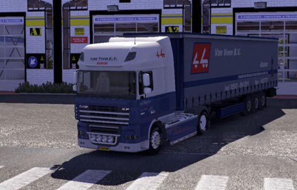 Van Veen B.V. Assen SKIN – DAF & Trailer