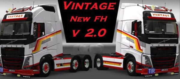 Volvo FH 2012 Vintage Style Skin