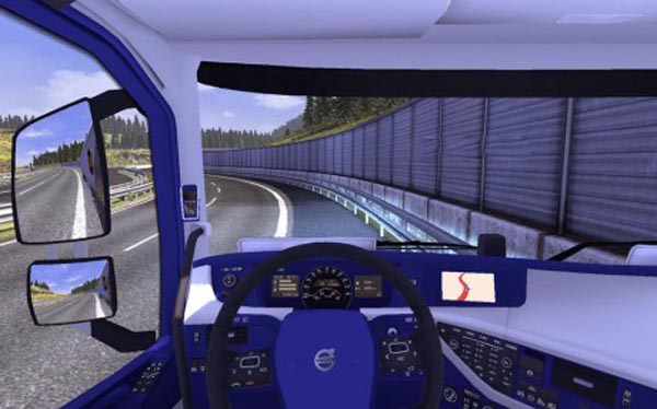 Volvo FH16 2012 Blue White Interior