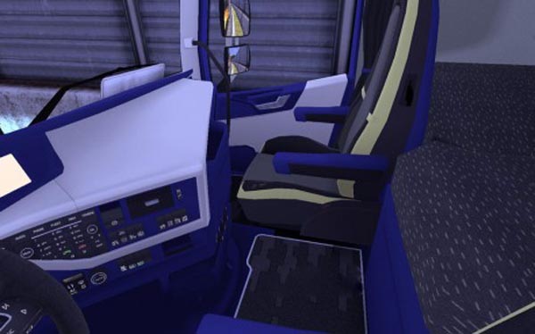 Volvo FH16 2012 Blue White Interior