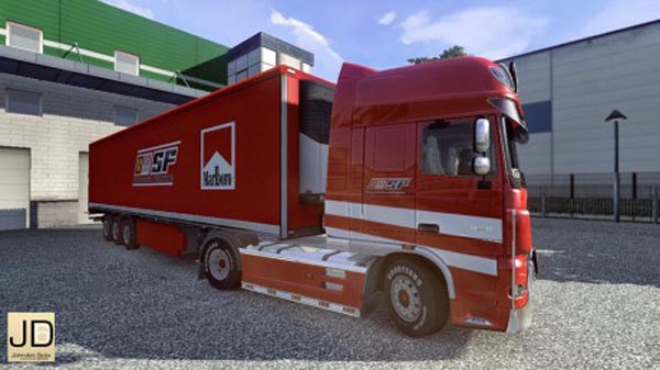 DAF Ferrari – Truck and Trailer 