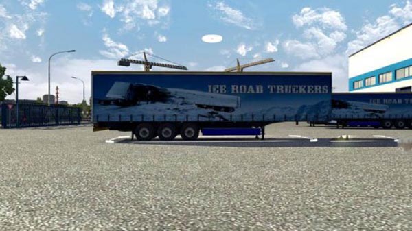 Ice Road Truckers Trailer Skin