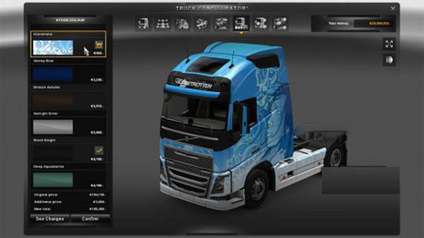 Klanatrans skin for Volvo 2012