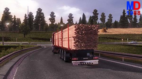 Log trailer Modifier