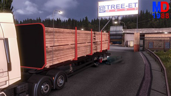 Log trailer Modifier