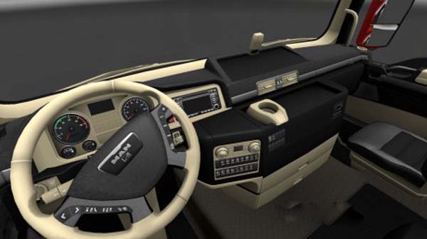 MAN Black Beige Interior