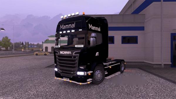 Mammal Logistics Truck and Trailer