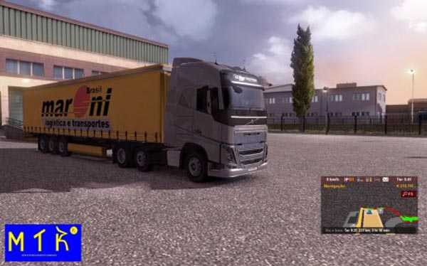 Maroni Transportes Trailer Skin