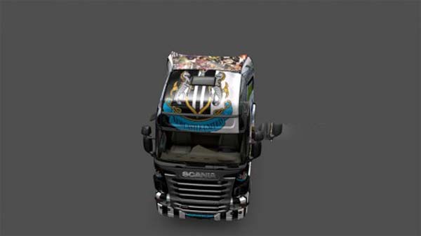 Newcastle United Scania R