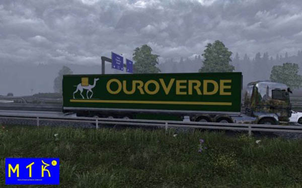 Ouro Verde Transportes Trailer Skin 