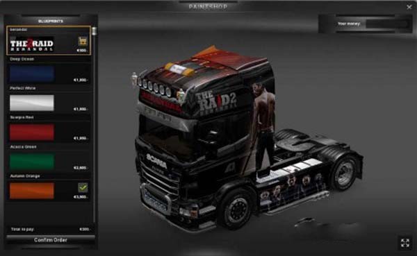 Scania Berandal Skin