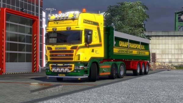 Scania Graaf Transport B.V. Leidschendam Skin 