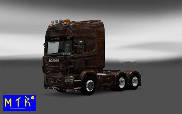 Skin Scania Ferrugem