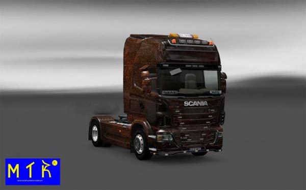 Skin Scania Ferrugem