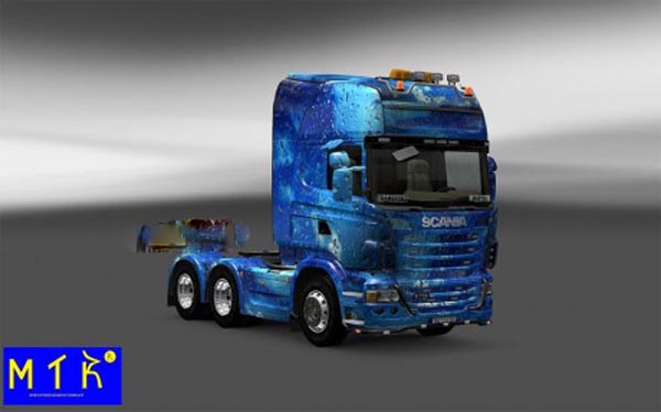 Skin Scania Water