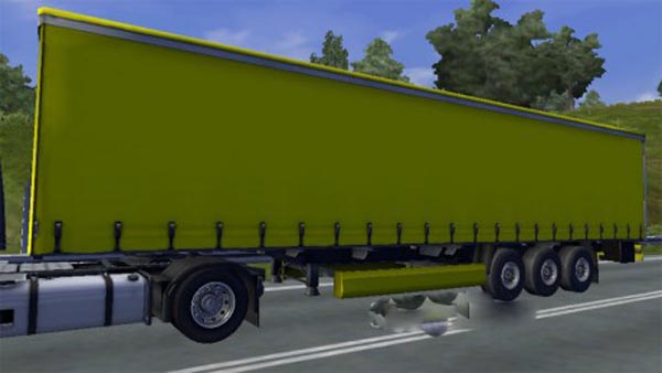Trailers in simple colors