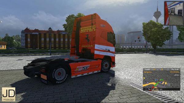 VOLVO FH 2012 – Ferrari Truck, Interior and Trailer 