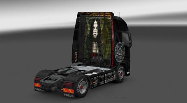 Volvo FH 2012 Dimmu Borgir Skin