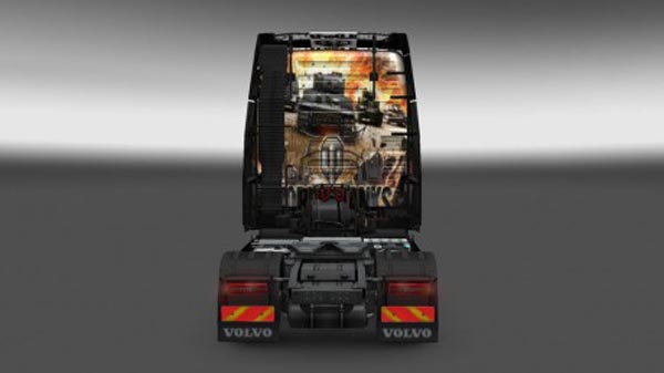 Volvo FH 2012 World of Tanks Skin 