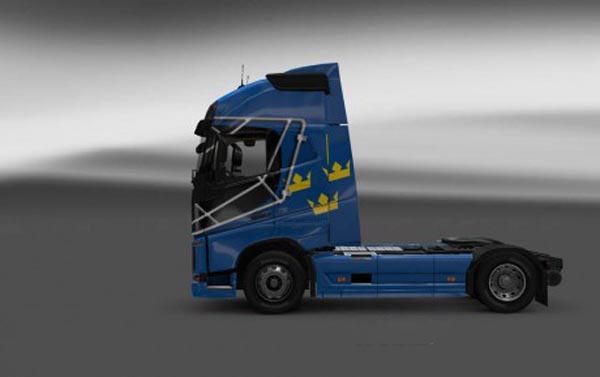 Volvo FH 2013 Goalie Hockey Helmet Skin