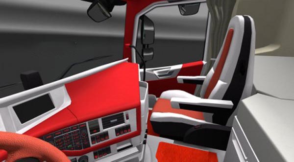 Volvo FH16 2012 1 FC Koln Interior 