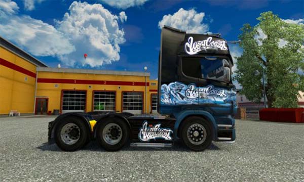 West Coast Customs Scania skin 