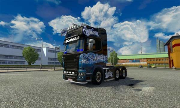 West Coast Customs Scania skin 