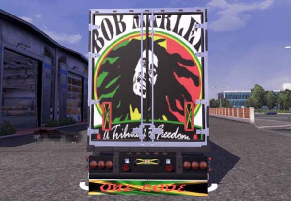 Bob Marley Trailer Skin