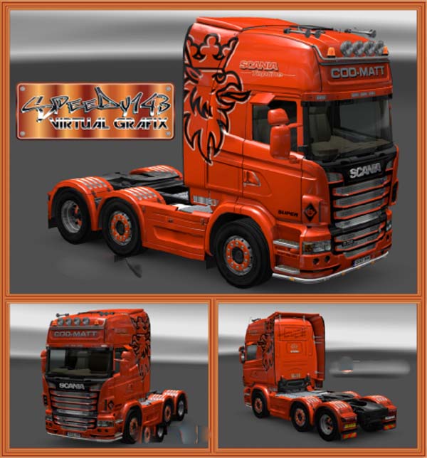 COO-MATT Scania R Series