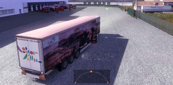 CSBJ Bourgoin Jallieu Trailer Skin