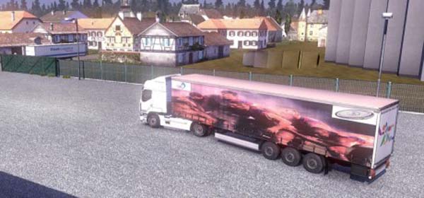 CSBJ Bourgoin Jallieu Trailer Skin