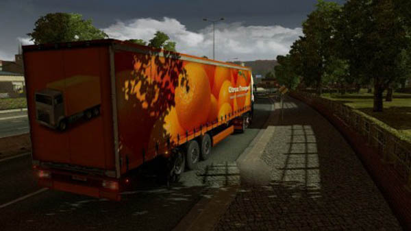 Citrusz Transport Trailer Skin 