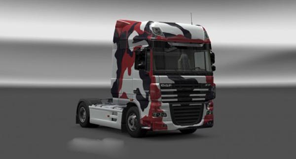 DAF Camouflage Skin 